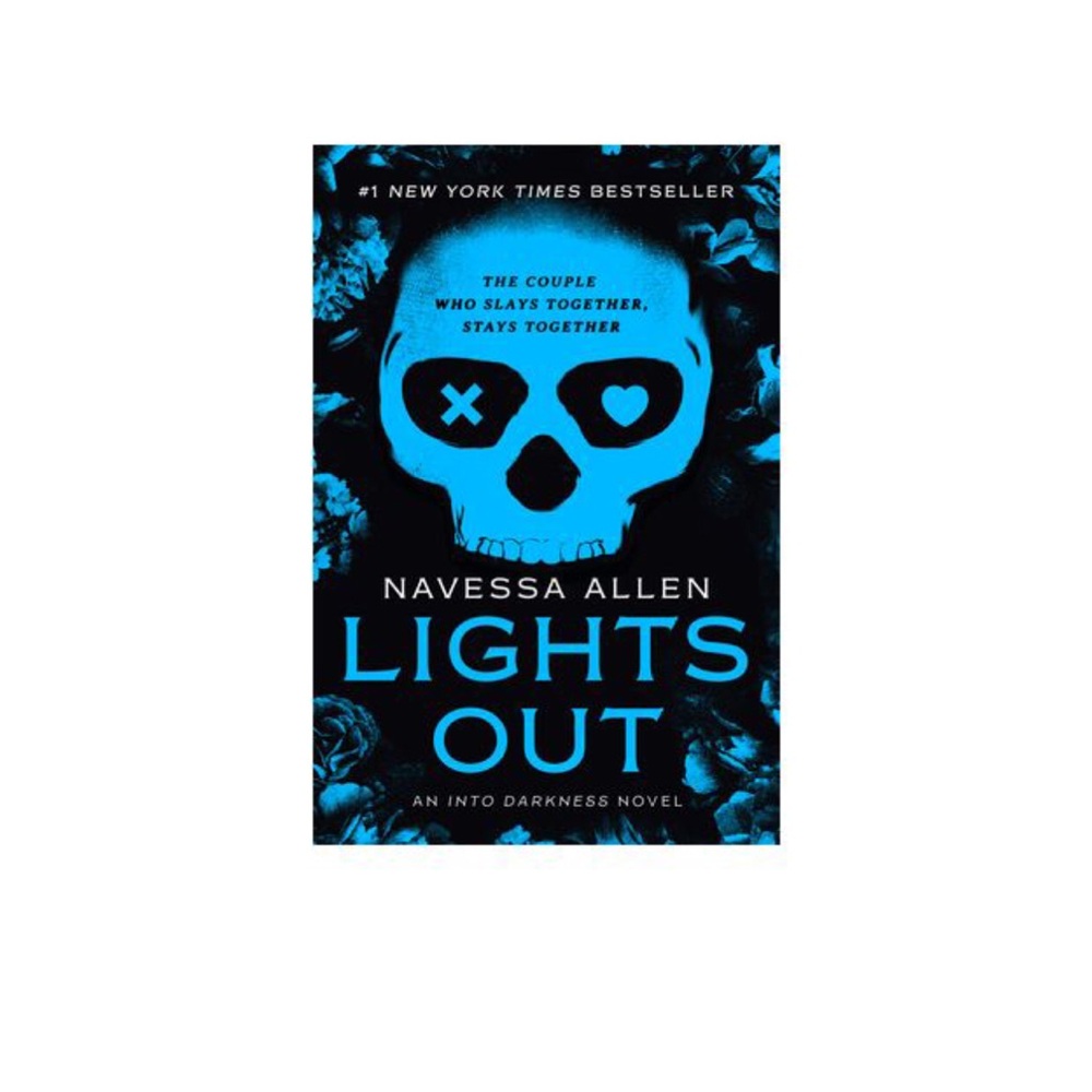 Lights Out by - Blue & Black Coffee Table Book BRAND NEW